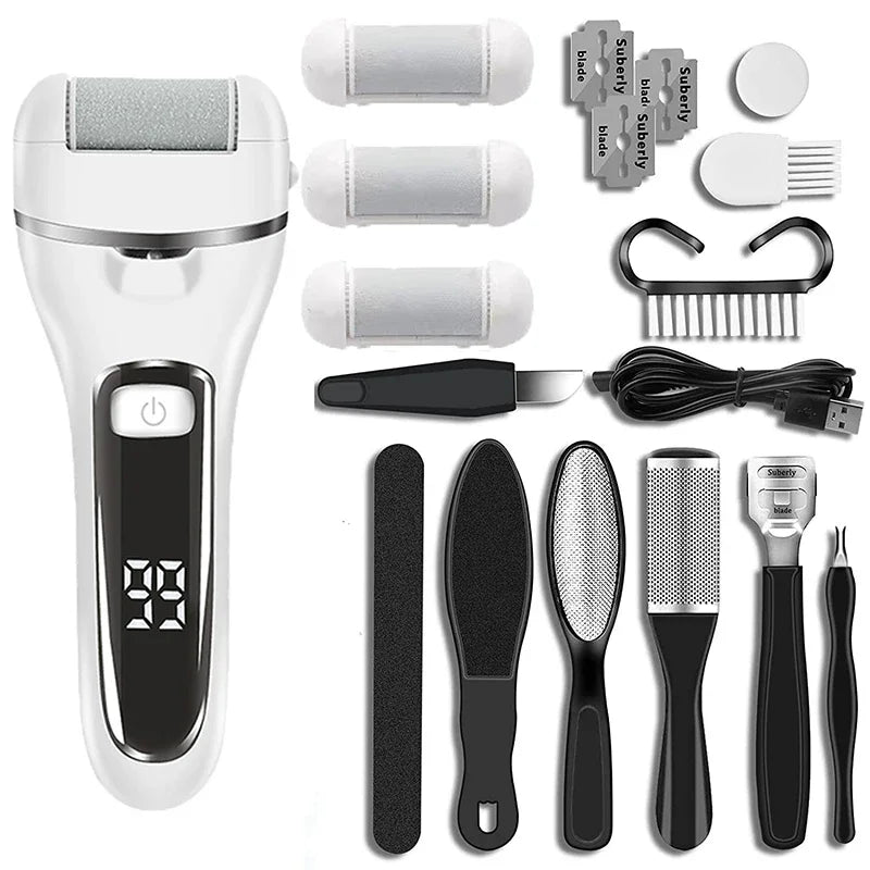 Rechargeable Electric Callus Remover – Pro Foot File & Pedicure Tool